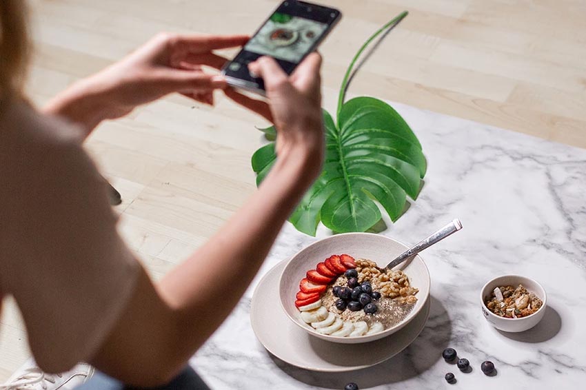 عکاسی از محصولات غذایی